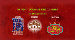 Desktop Screenshot of greatbeerexpo.com