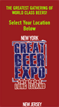 Mobile Screenshot of greatbeerexpo.com